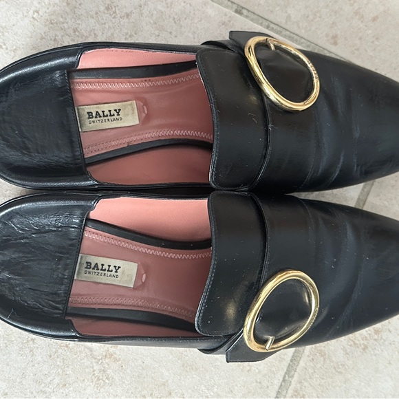 Bally Janelle Buckled Slip-On Loafers - Picture 4 of 9